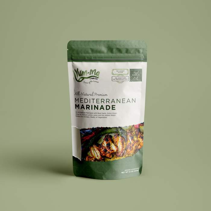 All-Natural Premium Mediterranean Marinade Single Pack