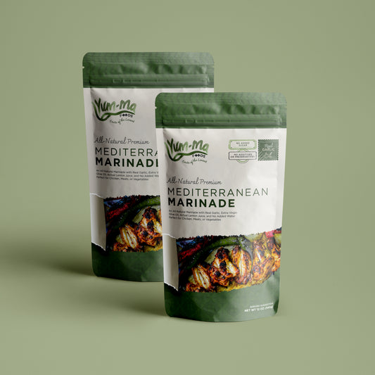 All-Natural Premium Mediterranean Marinade Two Pack